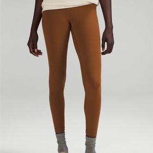 Lululemon Align High-Rise Pant 25" Roasted Brown 14
